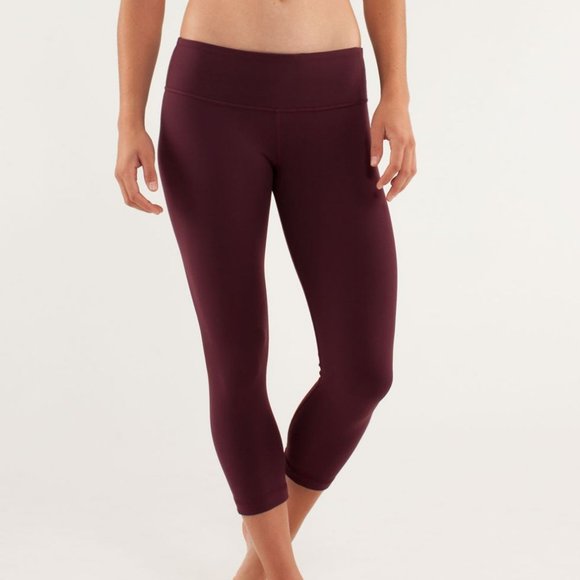 lululemon athletica Pants - Lululemon Wunder Under Crop Full-On Luxtreme